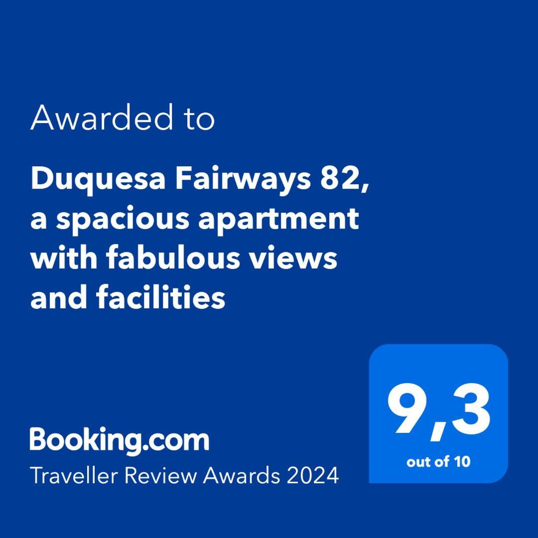 Duquesa Fairways, A Spacious Apartment With Fabulous Views And Facilities Manilva Exterior photo